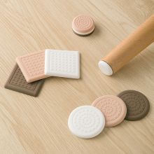 SS0719 Set 8 miếng lót chân ghế, bàn chống trượt, chống ồn và chống trầy sàn 40mm