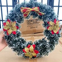 SS8036 VÒNG NGUYỆT QUẾ, VÒNG HOA GIÁNG SINH, VÒNG HOA TRANG TRÍ NOEL 30CM